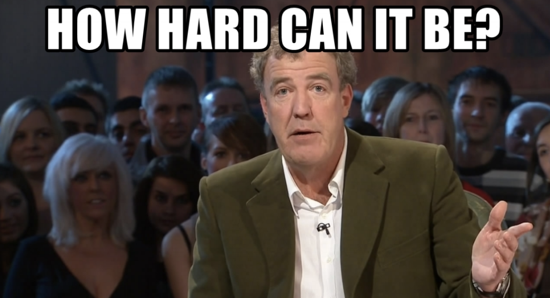 How hard can it be?
